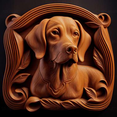 3D модель Бретонская эпаньольская собака (STL)